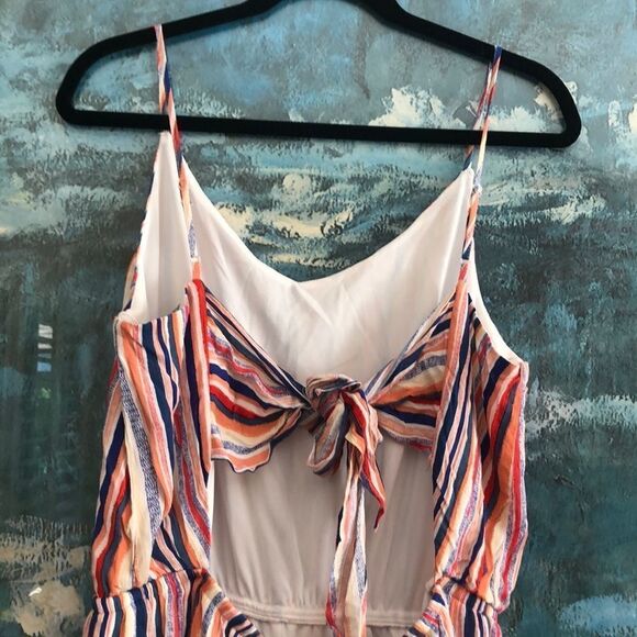 One Clothing Rainbow Stripe Romper Size XL - Picture 5 of 8